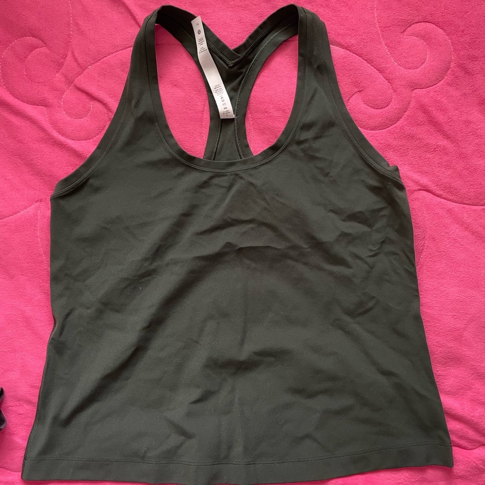 Lululemon Cool Nulu Top Cropped Size 14 (fits size 12 snug)